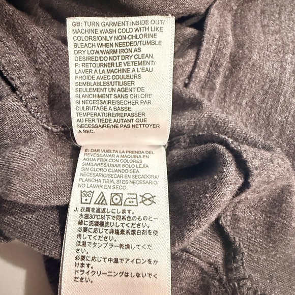 The North Face Men’s Hoodie Lightweight Henley Pullover Gray Size L - Picture 14 of 14